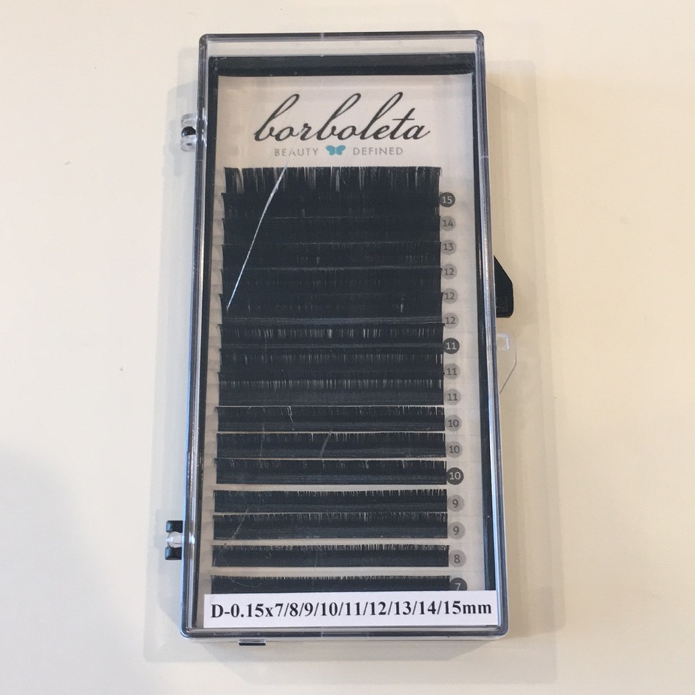 Borboleta Multi-Length Lash Tray-.15/D Curl 7-15mm